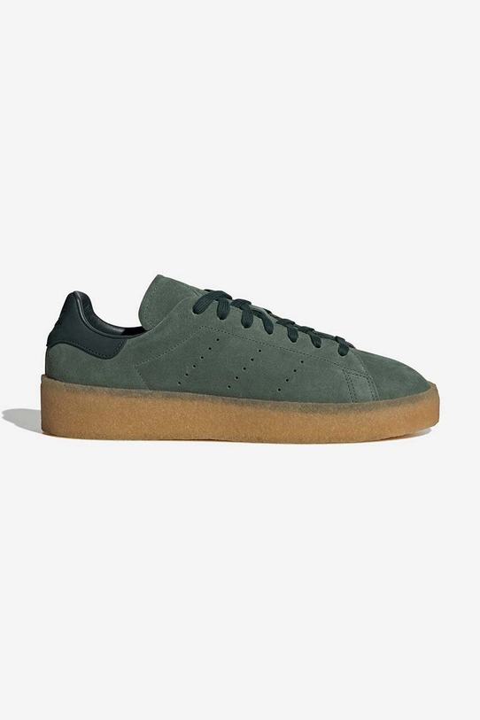 adidas Originals suede sneakers Stan Smith Crepe platform green FZ6444