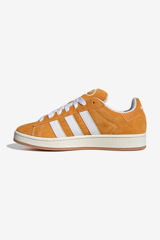 Încălțăminte adidas Originals sneakers din piele întoarsă Campus 00S H03473 galben