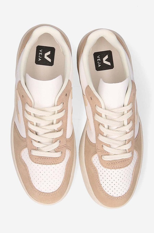 Veja sneakersy skórzane V-10 VX0503123 beżowy