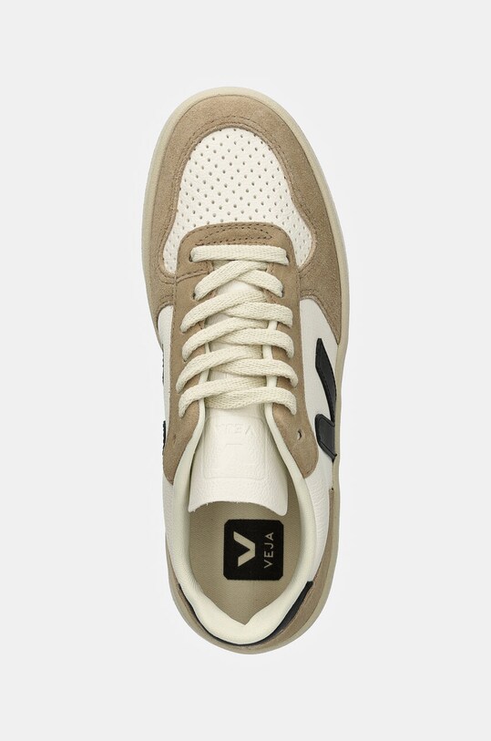 Veja sneakers din piele V-10 bej VX0503138A