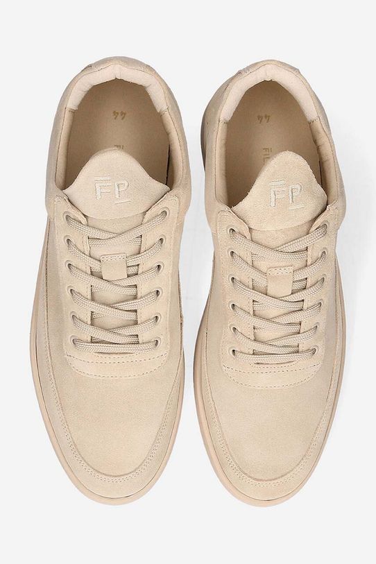 Δερμάτινα αθλητικά παπούτσια Filling Pieces μπεζ 10122791990