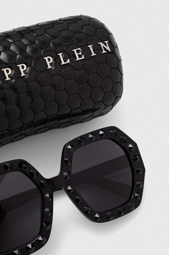 Philipp Plein okulary przeciwsłoneczne czarny SPP039S.53700Y