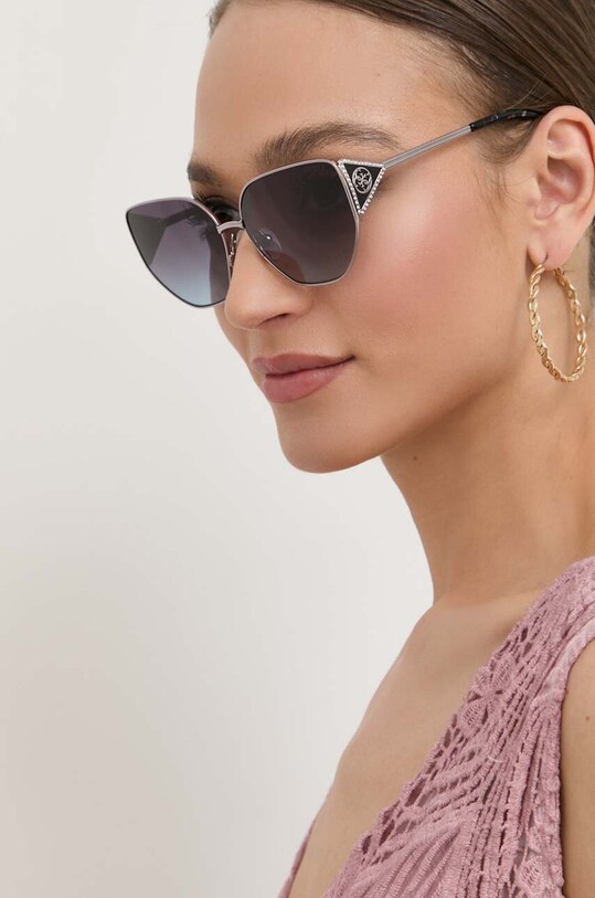 Guess okulary przeciwsłoneczne GU7875.6010W szary