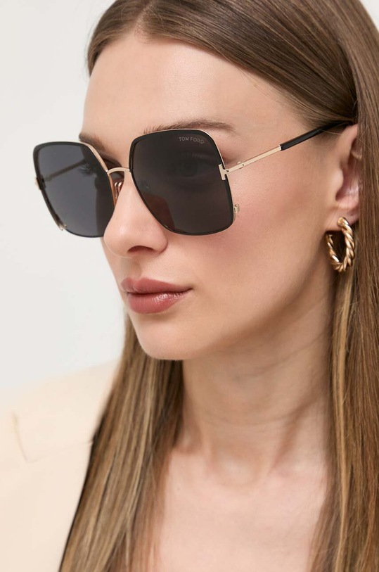 Tom Ford okulary przeciwsłoneczne FT1006.6002A czarny