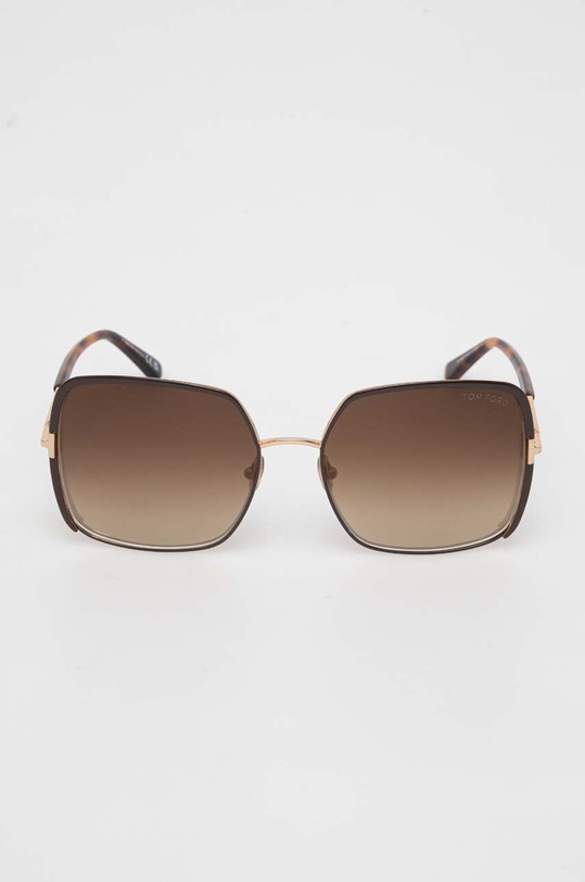 Akcesoria Tom Ford okulary przeciwsłoneczne FT1006.6048F brązowy