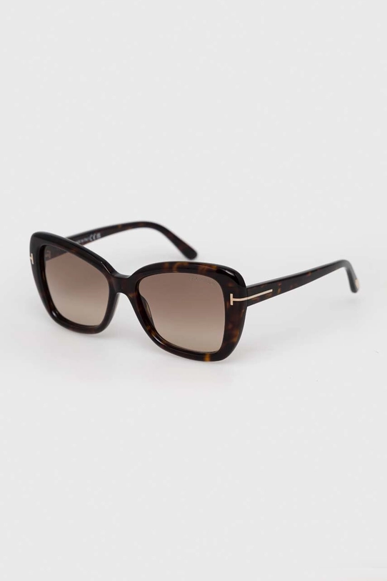 Tom Ford okulary przeciwsłoneczne FT1008.5552F brązowy SS23