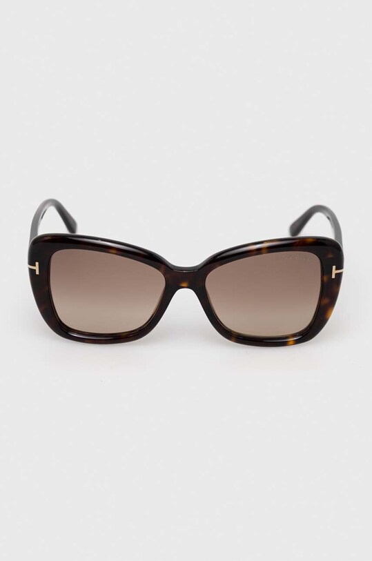 Аксесуари Сонцезахисні окуляри Tom Ford FT1008.5552F коричневий