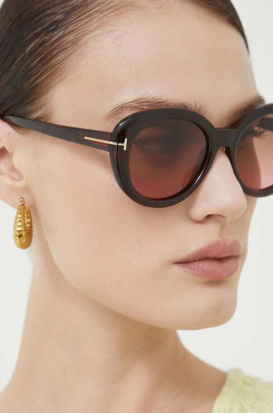 Sluneční brýle Tom Ford FT1009.5554B hnědá
