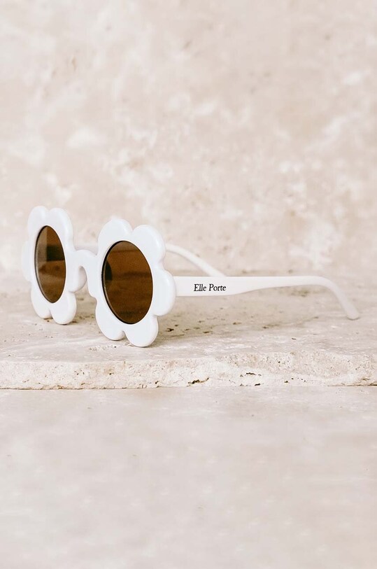 Elle Porte ochelari de soare copii Bellis.3.10 alb SS23