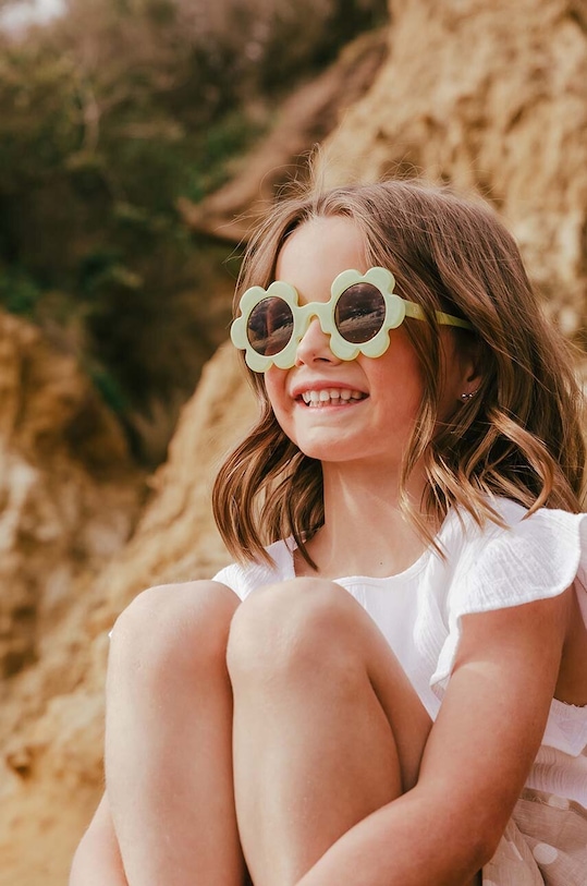 Elle Porte okulary przeciwsłoneczne dziecięce Bellis Bellis.3.10 żółty SS23