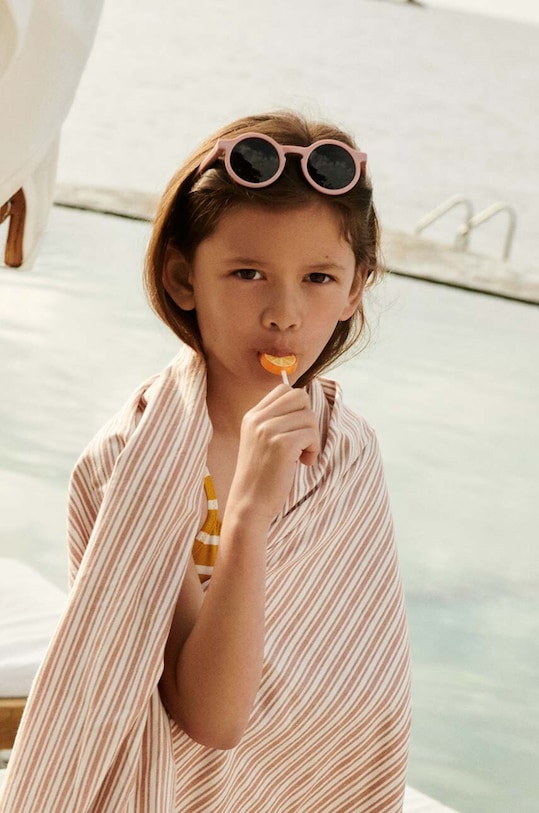 Liewood okulary dziecięce 4-10 lat różowy LW16006