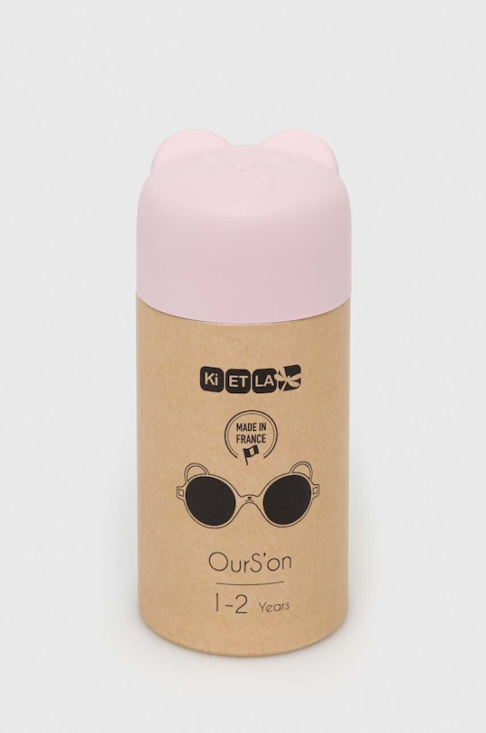 Ki ET LA okulary przeciwsłoneczne dziecięce Ourson OURSON różowy