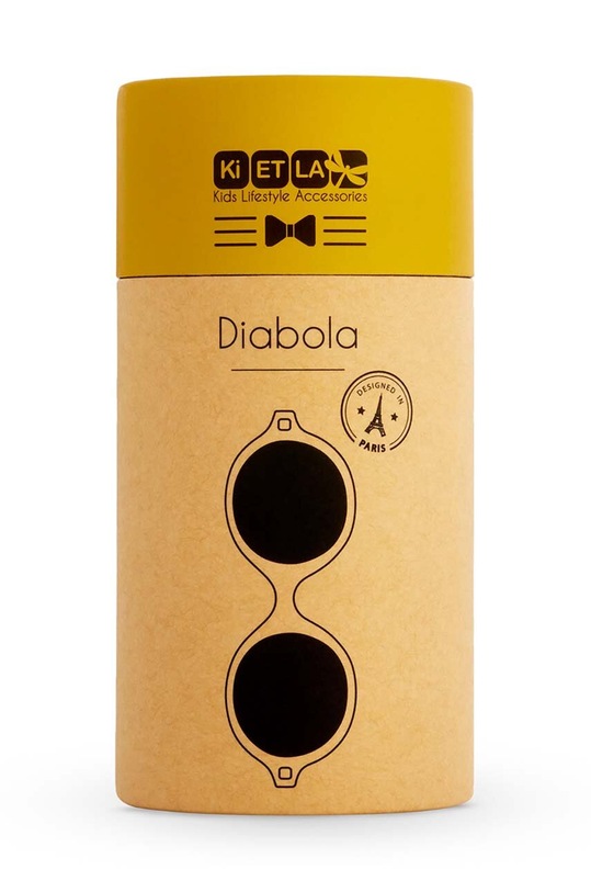 Ki ET LA okulary przeciwsłoneczne dziecięce Diabola DIABOLA żółty