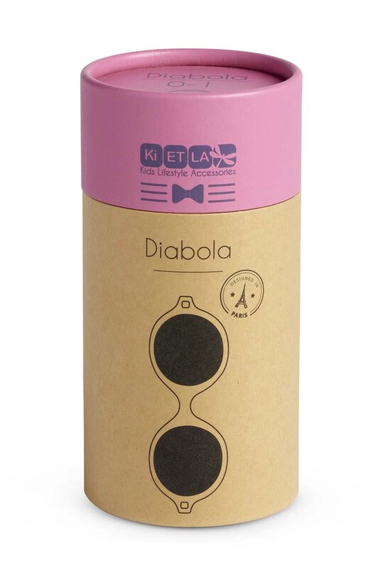 Detské slnečné okuliare Ki ET LA Diabola DIABOLA ružová