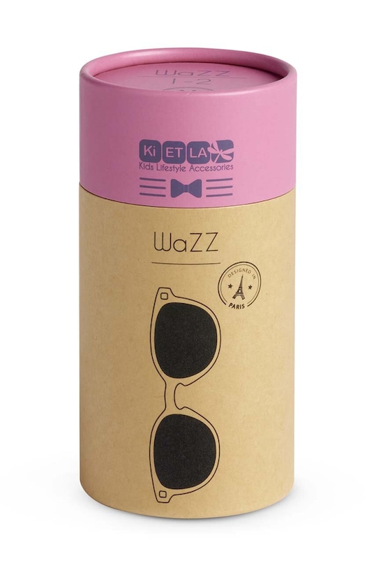 Ki ET LA okulary przeciwsłoneczne dziecięce WaZZ WAZZ różowy