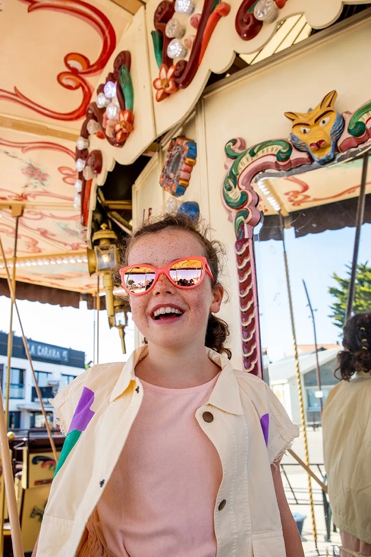 Ki ET LA okulary przeciwsłoneczne dziecięce BuZZ różowy BUZZ.