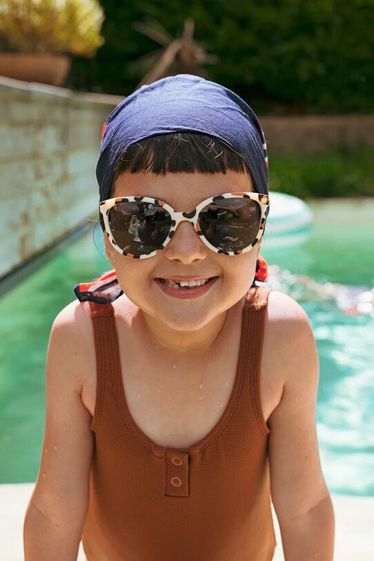 Ki ET LA okulary przeciwsłoneczne dziecięce BuZZ brązowy BUZZ.