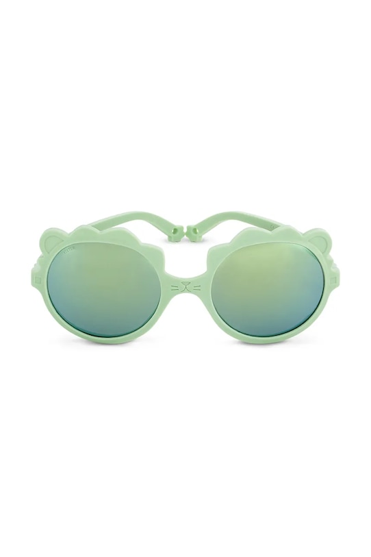 Chłopiec Ki ET LA okulary przeciwsłoneczne dziecięce Lion LION zielony