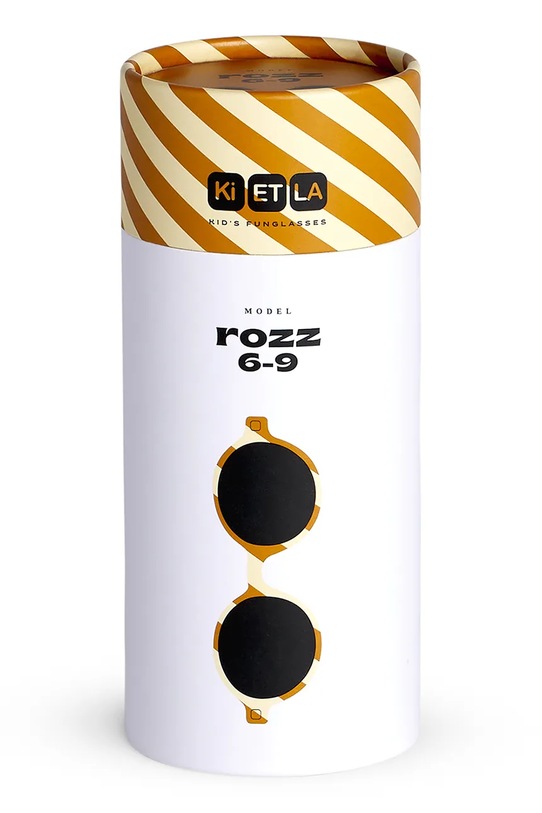 Ki ET LA okulary przeciwsłoneczne dziecięce RoZZ ROZZ beżowy