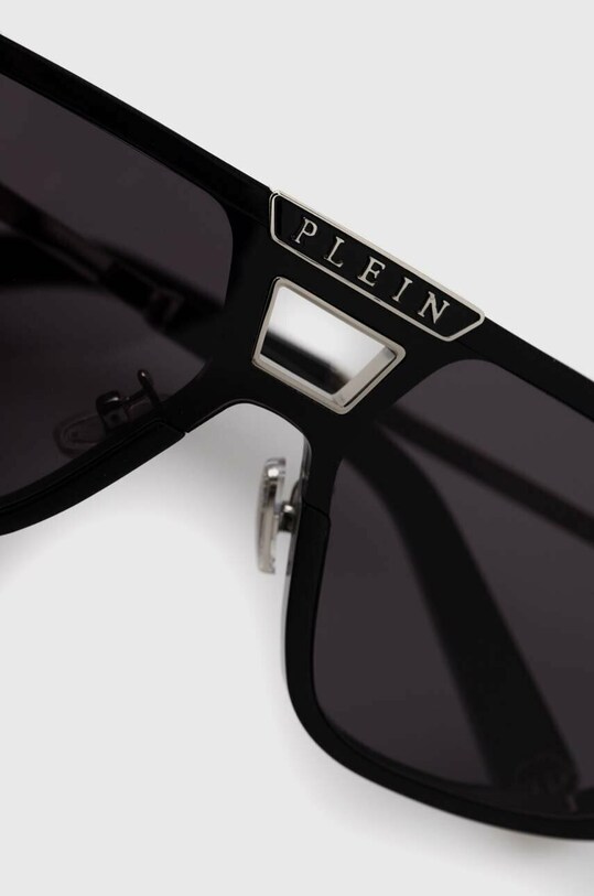 Philipp Plein ochelari de soare negru SPP008M.990700