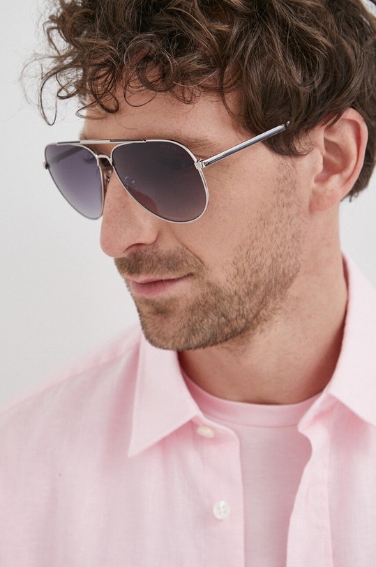 Guess okulary przeciwsłoneczne jednolita szary GU00059.6210B
