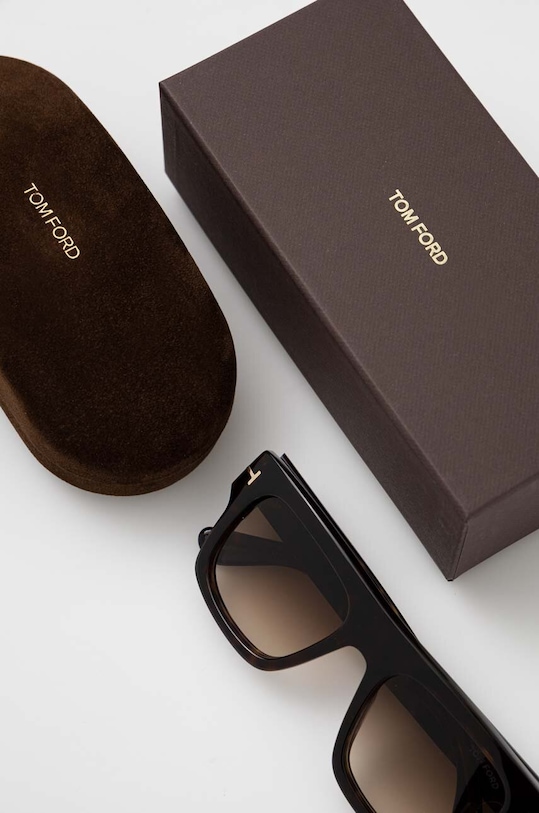 Akcesoria Tom Ford okulary przeciwsłoneczne FT0711.5352F brązowy