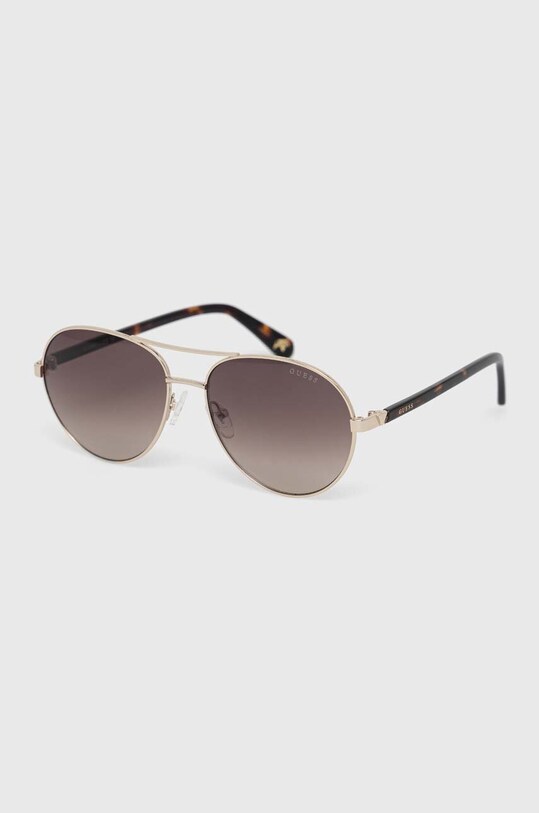 Guess okulary przeciwsłoneczne gradientowa beżowy GU5213.5632F