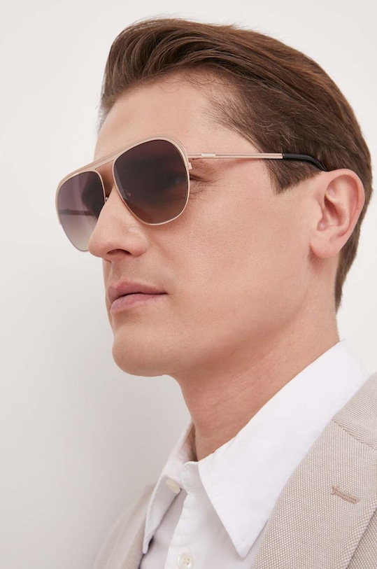 Akcesoria Guess okulary przeciwsłoneczne GU5226.5932F beżowy