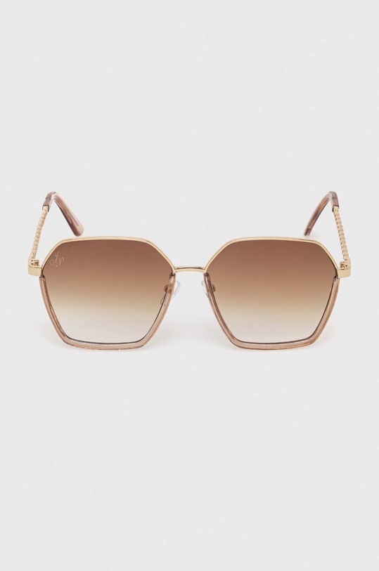 Jeepers Peepers okulary przeciwsłoneczne JP18638 złoty SS23