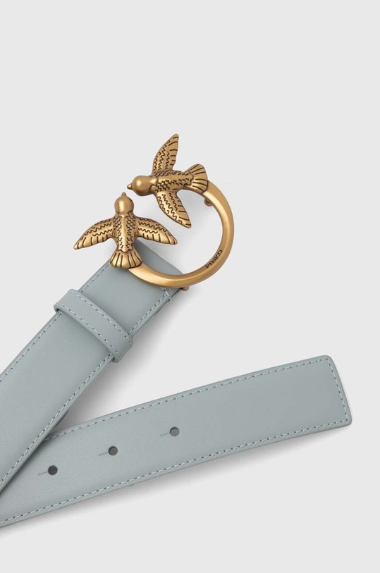 Pinko pasek skórzany 100125.A0F1 niebieski AA00