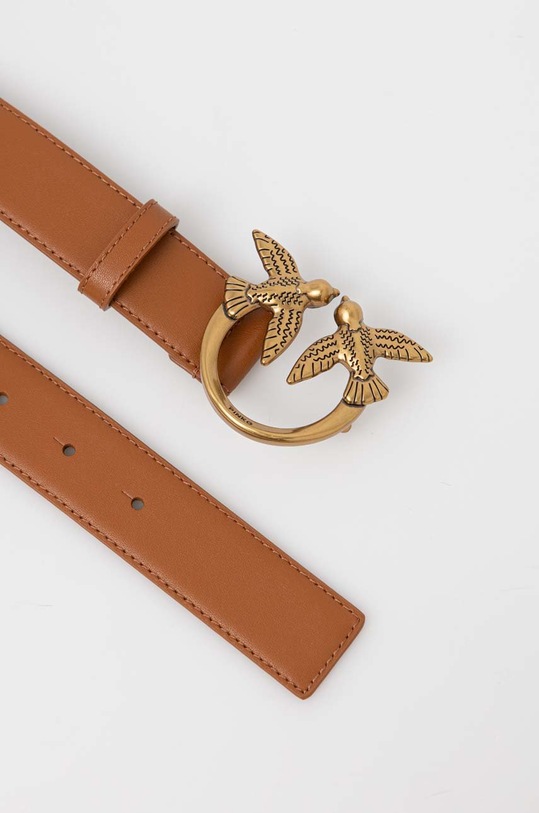 Pinko pasek skórzany 100125.A0F1 brązowy AA00