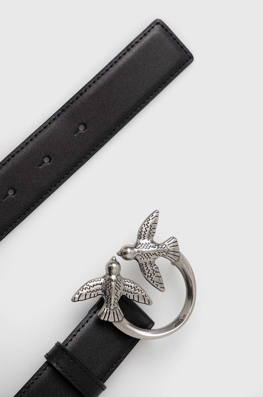 Pinko bőr öv 100125.A0F1 fekete AA00