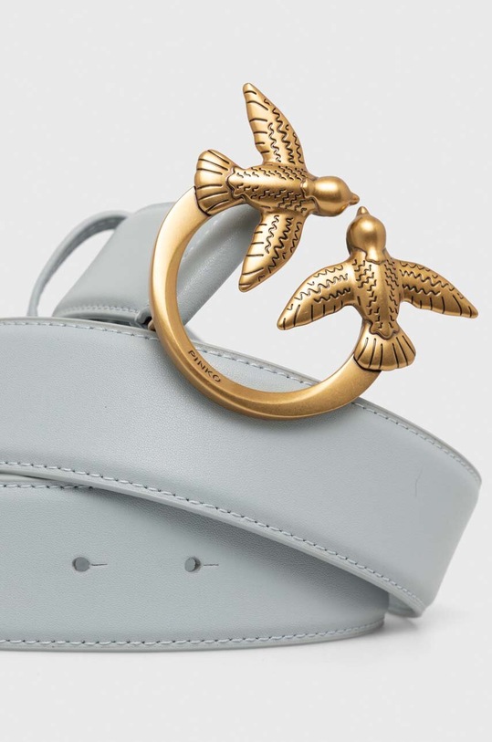 Pinko pasek skórzany 100120.A0F1 niebieski AA00