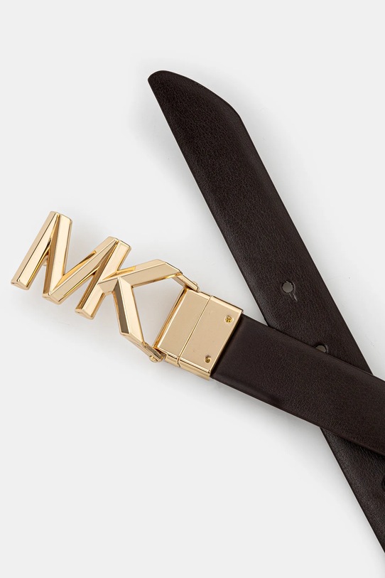 Двухсторонний кожаный ремень MICHAEL Michael Kors 558849 коричневый AW24