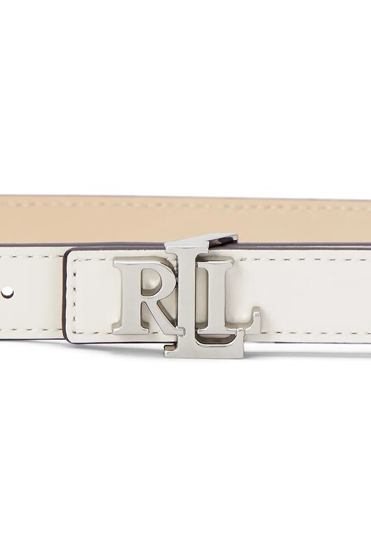 Аксессуары Двухсторонний кожаный ремень Lauren Ralph Lauren 412883715 бежевый