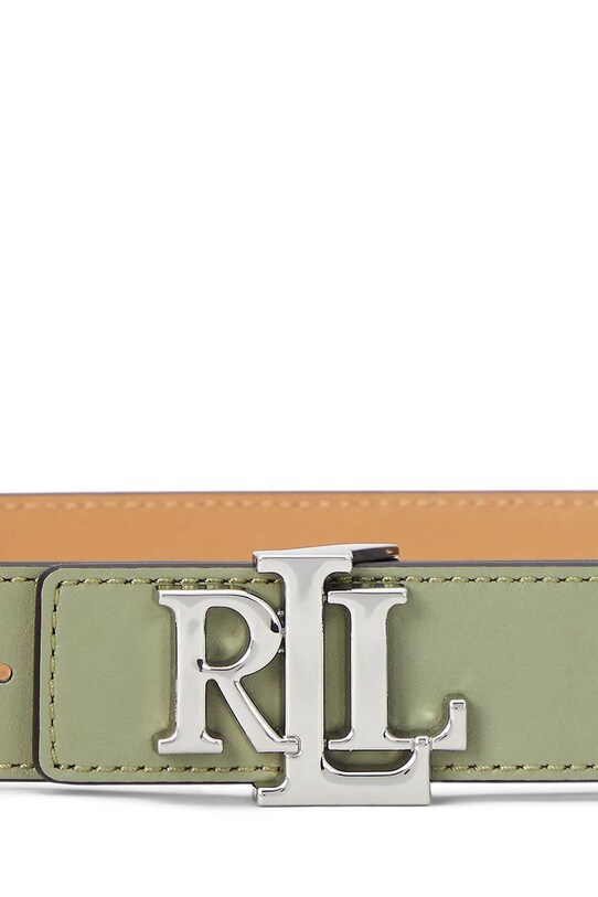 Accessori Lauren Ralph Lauren cintura in pelle bilaterale 412908984 verde