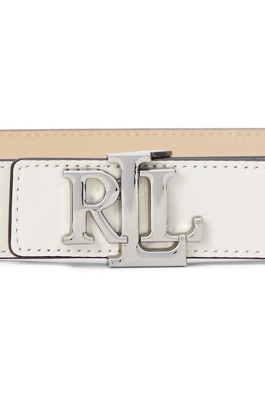 Doplnky Obojstranný kožený opasok Lauren Ralph Lauren 412908984 béžová