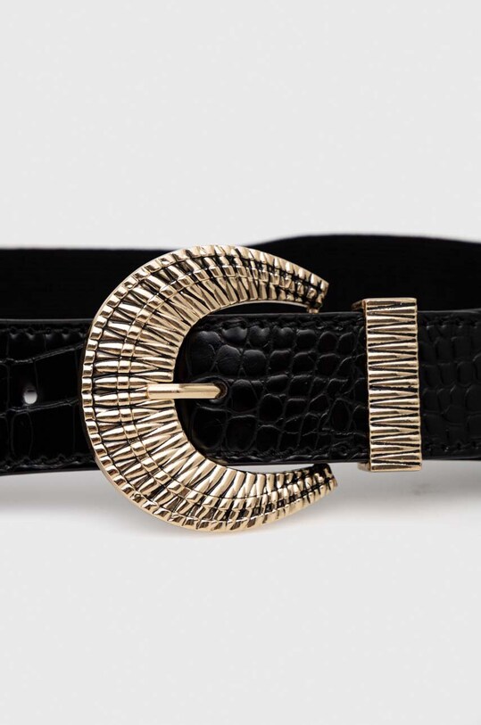 Morgan pasek 3ELTON.NOIR czarny SS23