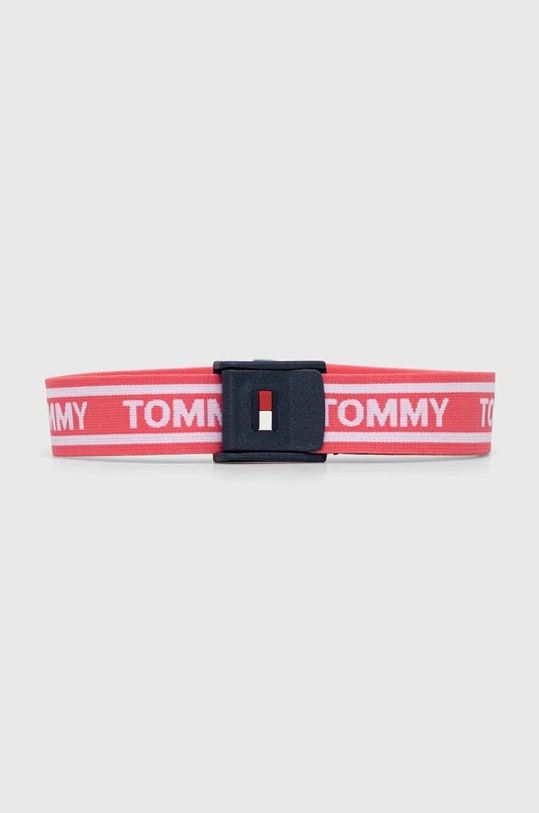 Tommy Hilfiger pasek dziecięcy AU0AU01627.PPYX pomarańczowy SS23