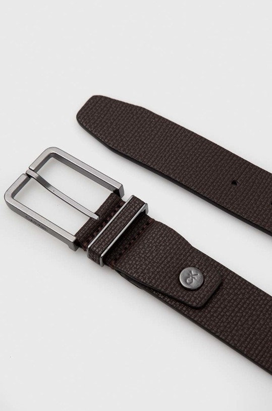 Pásek Calvin Klein K50K510187.PPYX hnědá SS23