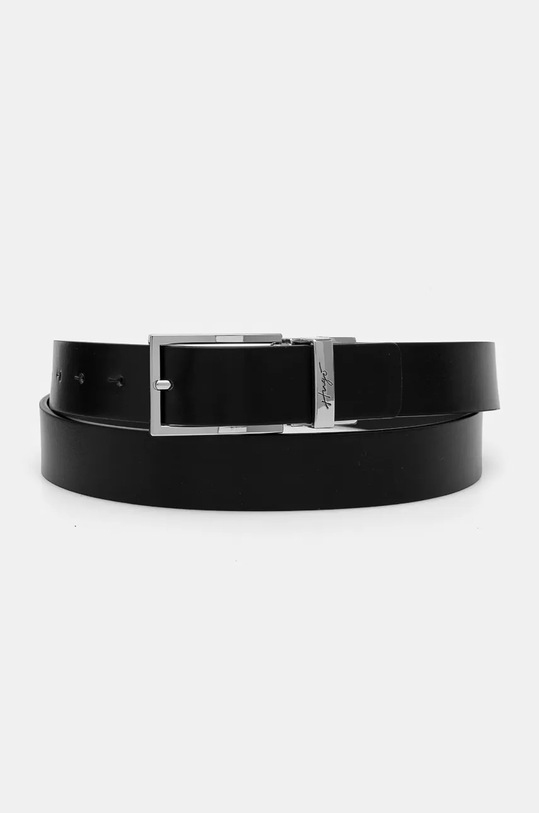 Accessori HUGO cintura in pelle 50486652 nero