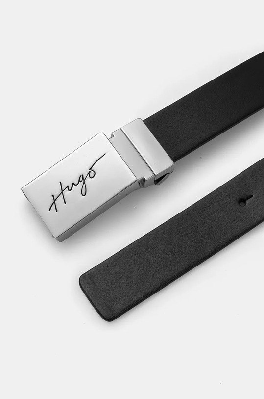 HUGO cintura in pelle 50486652 nero