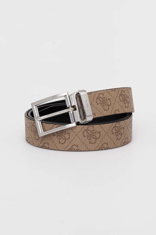 Ремінь Guess імітація лицьової шкіри бежевий BM7543.LEA35