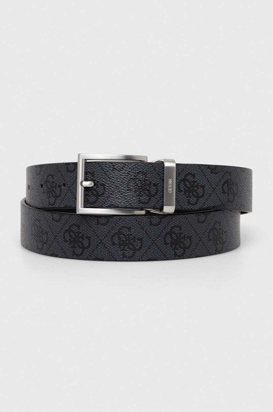 Ремінь Guess імітація лицьової шкіри чорний BM7543.LEA35
