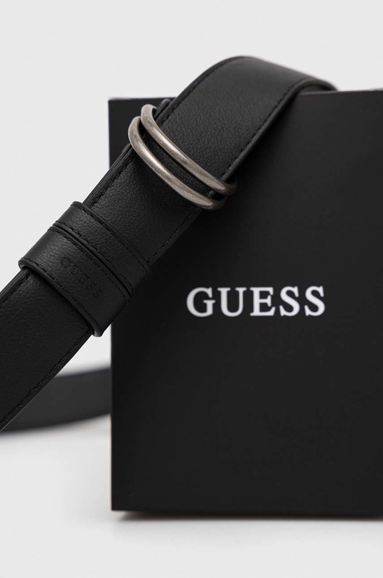 Akcesoria Guess pasek skórzany BM7673.LEA30 czarny