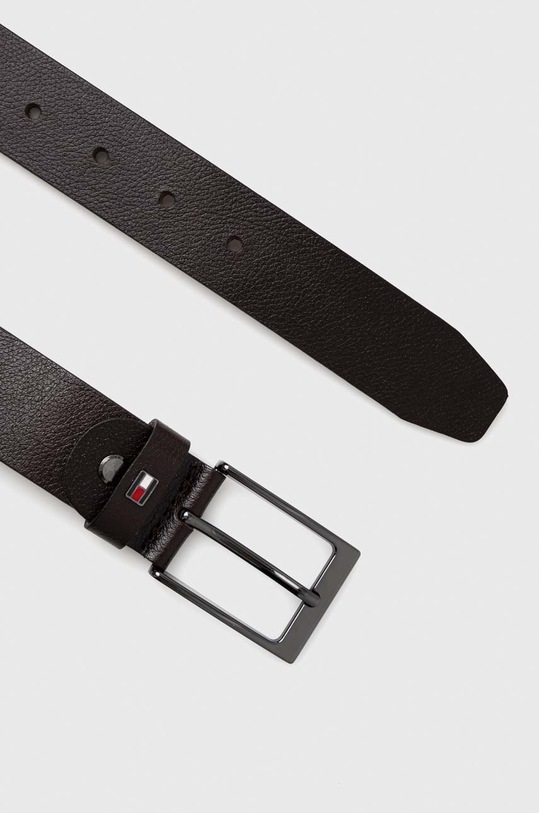 Tommy Hilfiger pasek skórzany AM0AM10666.PPYX brązowy SS23