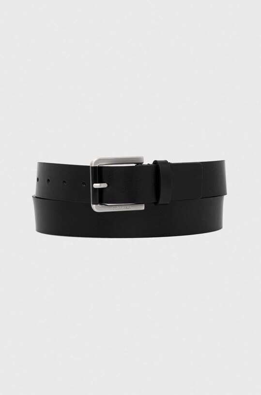 Кожен колан Calvin Klein черен K50K510359.PPYX
