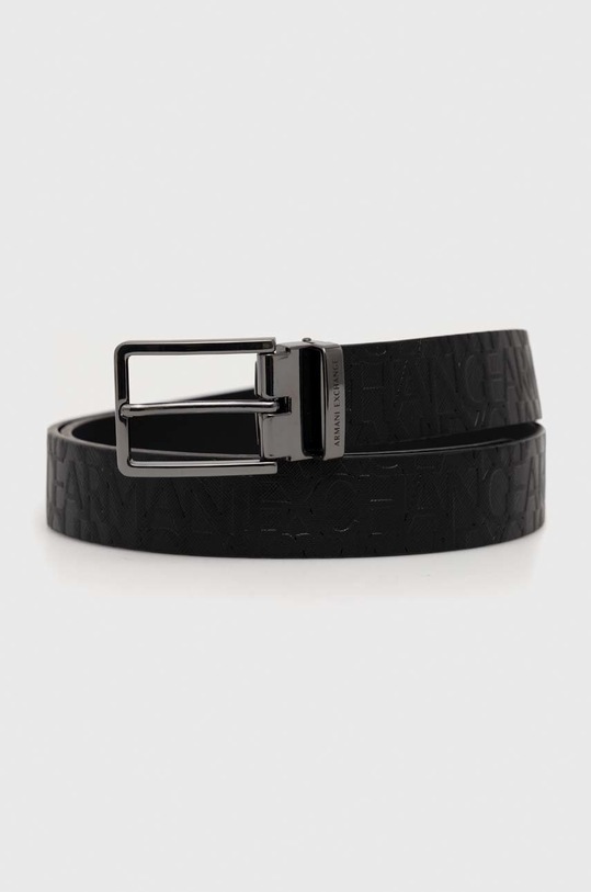 Pásek Armani Exchange Planet friendly černá 951366.CC838