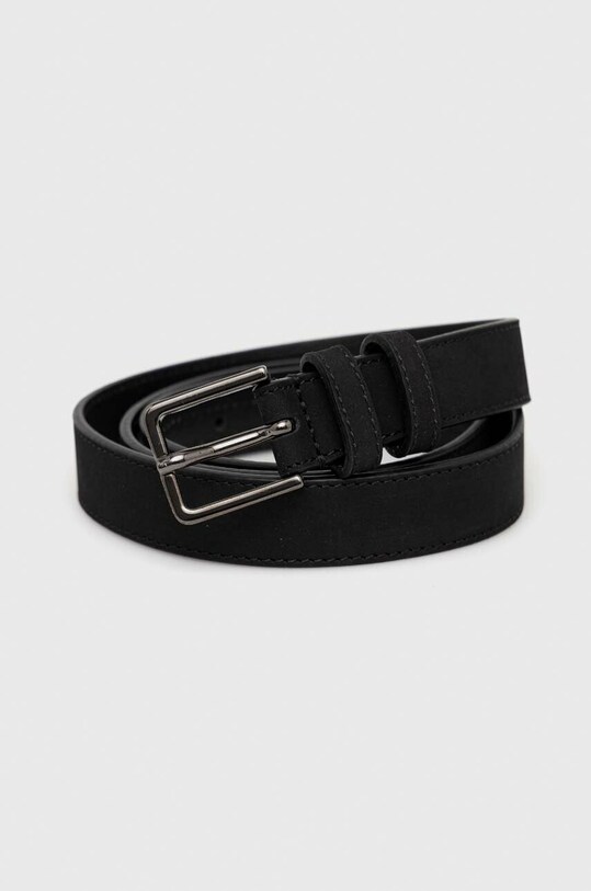 Emporio Armani curea de piele negru Y4S531.Y209J