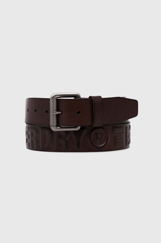 Superdry curea de piele maro Y9210007A.9HB
